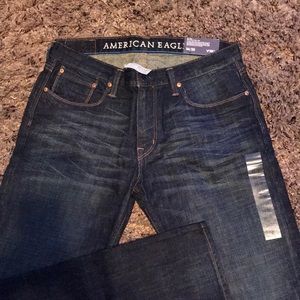 American Eagle slim straight 34x32